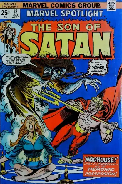 Couverture de MARVEL SPOTLIGHT (1971) #18 - par Gil Kane - lecubeacomics.com