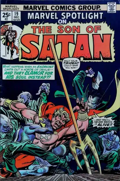 Couverture de MARVEL SPOTLIGHT (1971) #19 - par Gil Kane - lecubeacomics.com