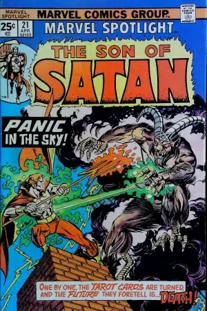 Couverture de MARVEL SPOTLIGHT (1971) #21 - par Gil Kane - lecubeacomics.com