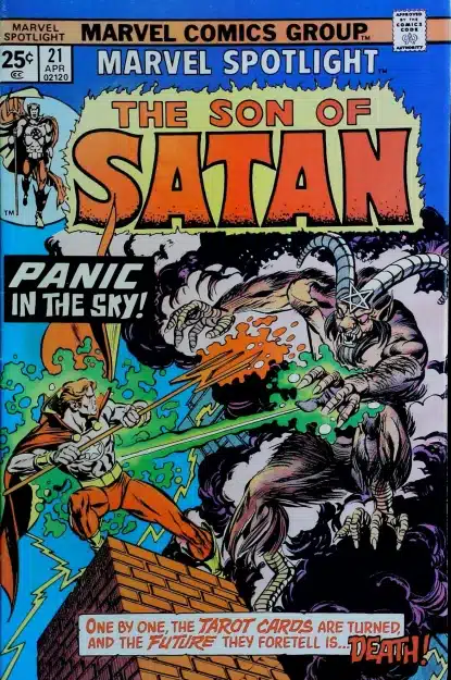 Couverture de MARVEL SPOTLIGHT (1971) #21 - par Gil Kane - lecubeacomics.com