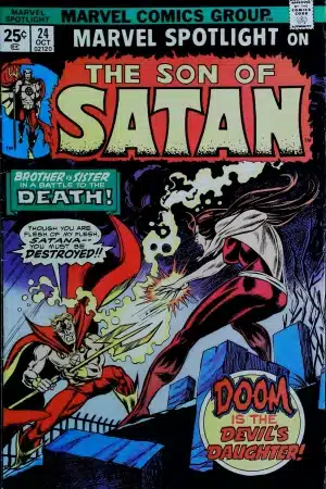 Couverture de MARVEL SPOTLIGHT (1971) #24 - par Gil Kane - lecubeacomics.com