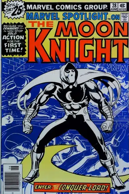Couverture de MARVEL SPOTLIGHT (1971) #28 - par Don Perlin - lecubeacomics.com