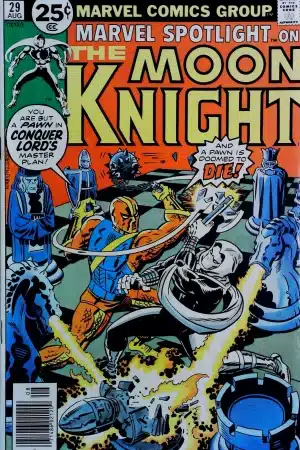 Couverture de MARVEL SPOTLIGHT (1971) #29 - par Jack Kirby - lecubeacomics.com