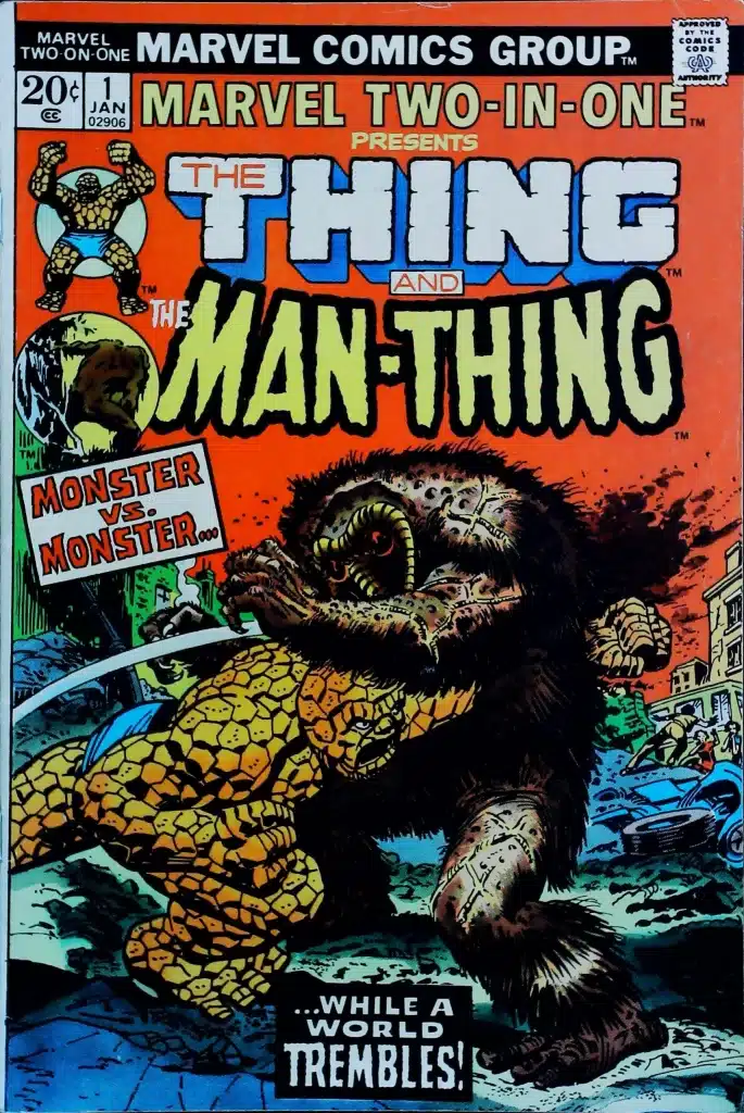 Marvel Two-In-One #1, vue de l'exemplaire