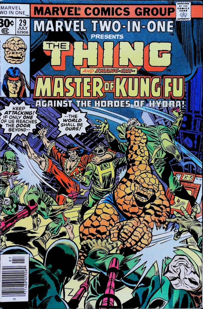 Marvel Two-In-One #29, vue de l'exemplaire