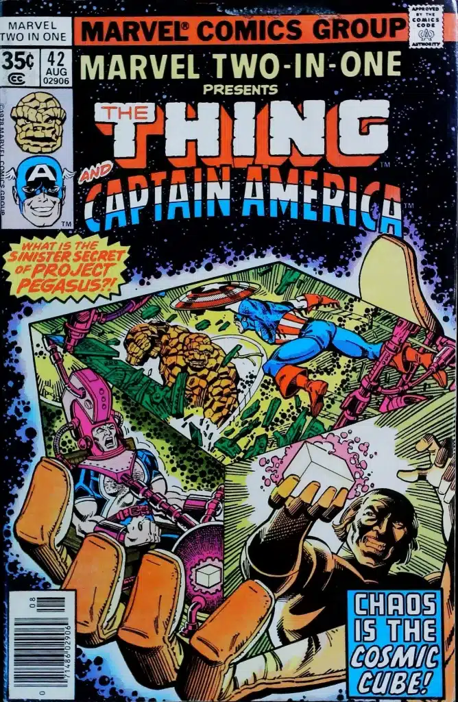 Marvel Two-In-One #42, vue de l'exemplaire