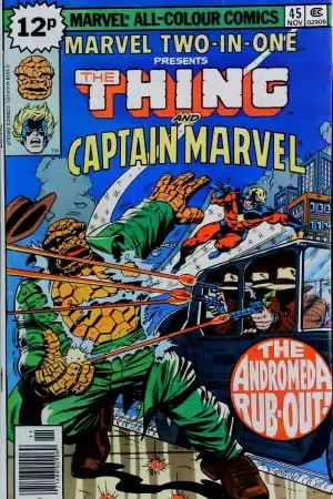 Couverture de MARVEL TWO-IN-ONE (1974) #45 - par Ron Wilson - lecubeacomics.com