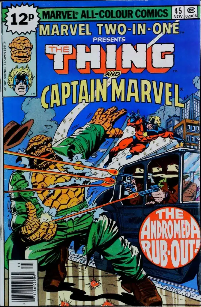 Marvel Two-In-One #45, vue de l'exemplaire
