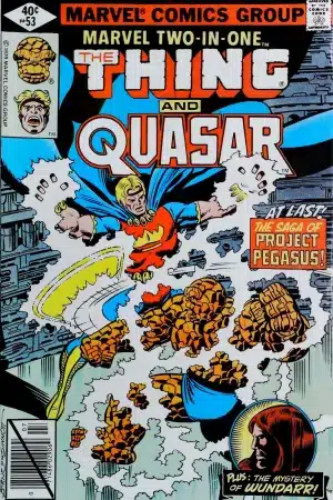 Couverture de MARVEL TWO-IN-ONE (1974) #53 - par John Byrne - lecubeacomics.com