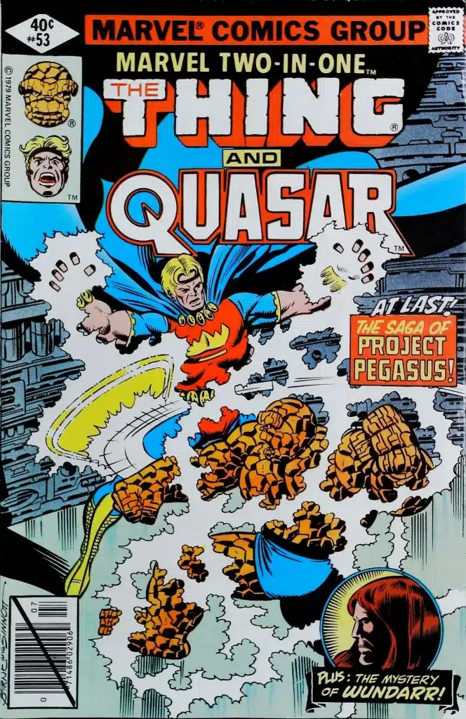 Marvel Two-In-One #53, vue de l'exemplaire