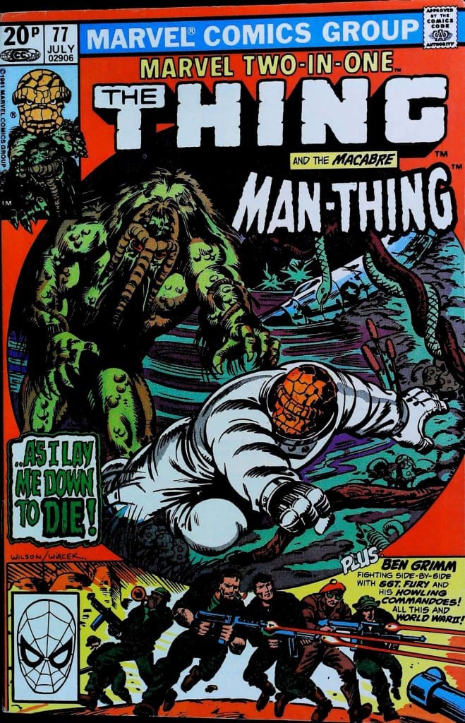 Marvel Two-In-One #77, vue de l'exemplaire
