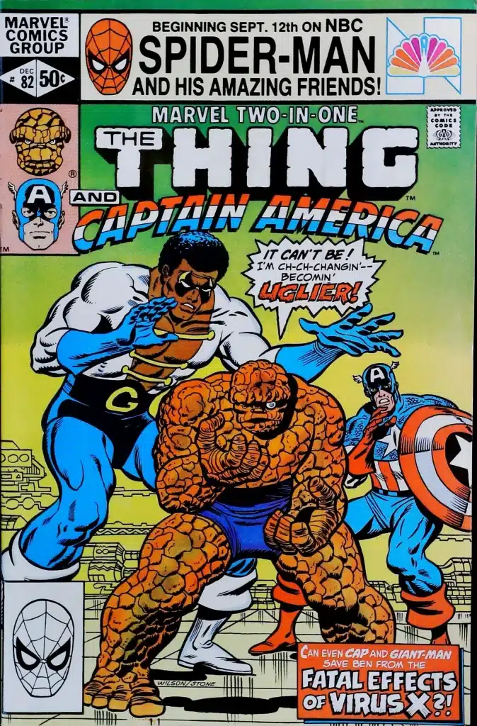 Marvel Two-In-One #82, vue de l'exemplaire