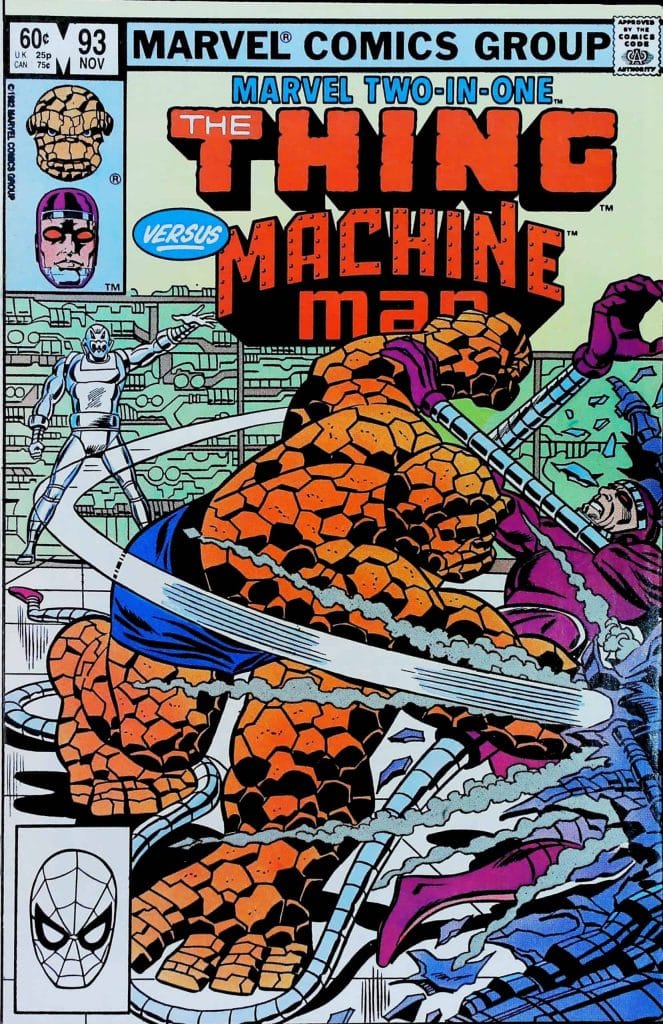 Marvel Two-In-One #93, vue de l'exemplaire