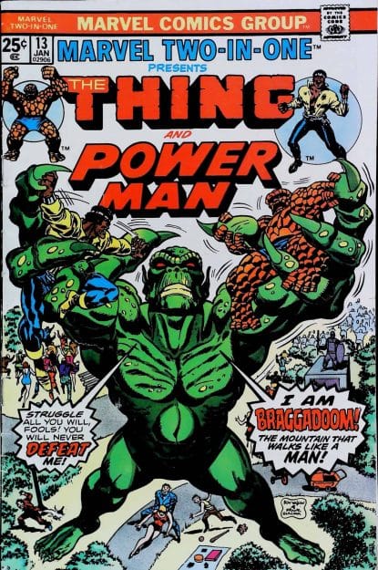 Couverture de MARVEL TWO-IN-ONE (1974) #13 - par Ron Wilson - lecubeacomics.com