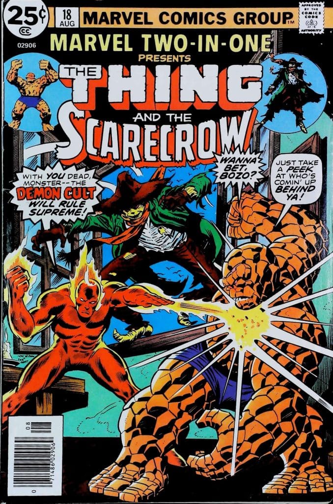 Marvel Two-In-One #18, vue de l'exemplaire