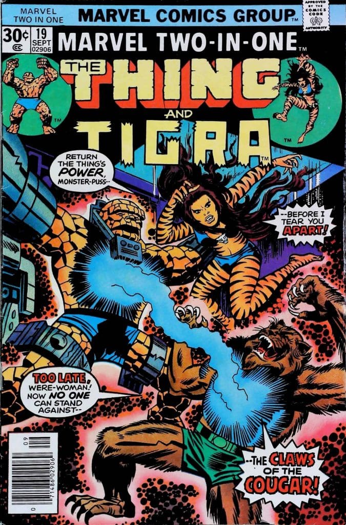 Marvel Two-In-One #19, vue de l'exemplaire