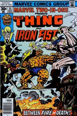 MARVEL TWO IN ONE (1974) #25 Marvel lecubeacomics.com
