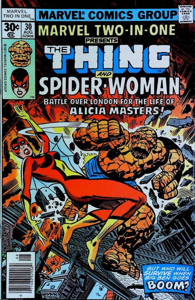 Marvel Two-In-One #30, vue de l'exemplaire