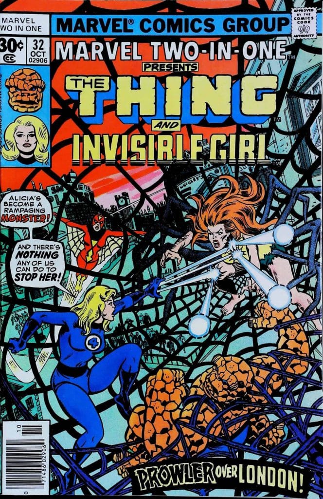 Marvel Two-In-One #32, vue de l'exemplaire