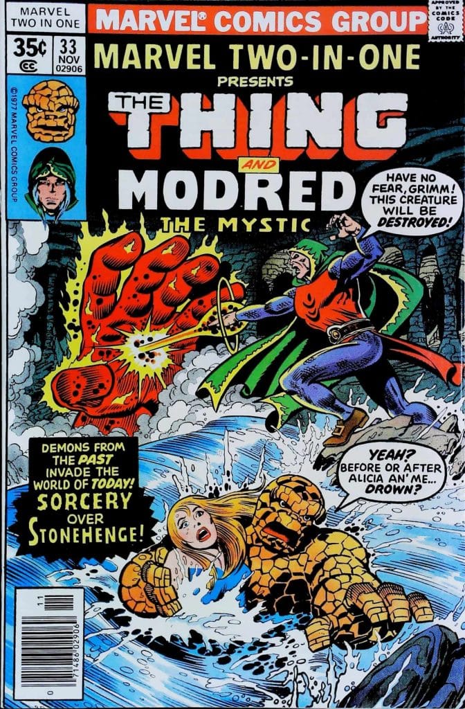 Marvel Two-In-One #33, vue de l'exemplaire