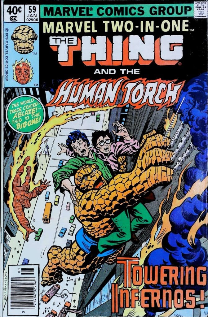 Marvel Two-In-One #59, vue de l'exemplaire