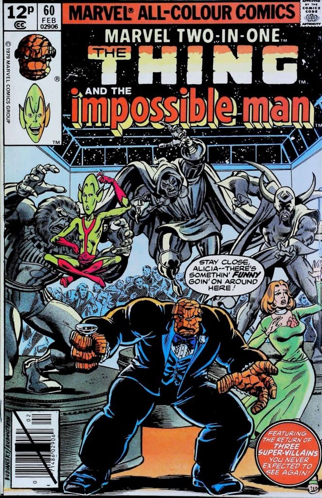 Marvel Two-In-One #60, vue de l'exemplaire