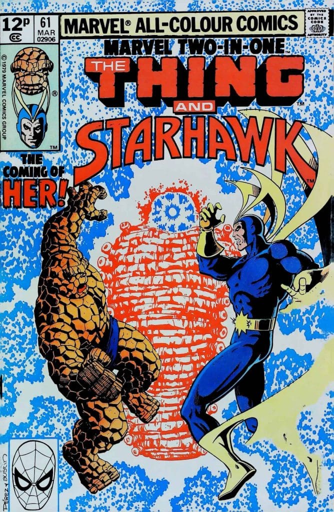 Marvel Two-In-One #61, vue de l'exemplaire
