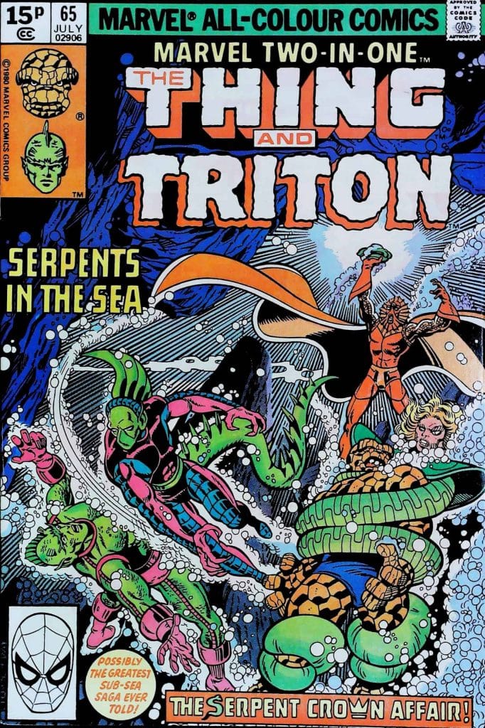 Marvel Two-In-One #65, vue de l'exemplaire