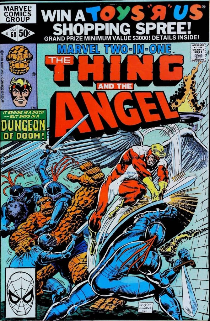 Marvel Two-In-One #68, vue de l'exemplaire