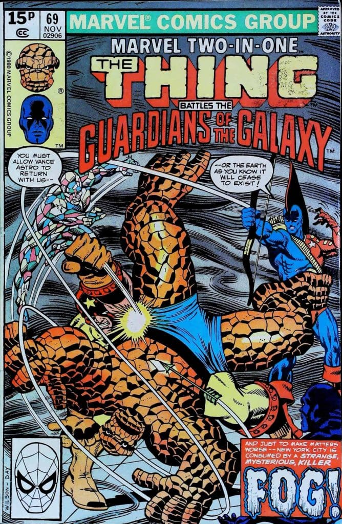 Marvel Two-In-One #69, vue de l'exemplaire