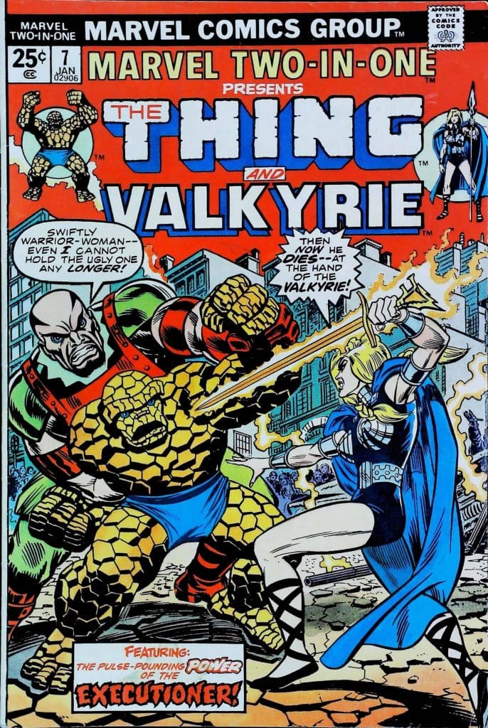Marvel Two-In-One #7, vue de l'exemplaire