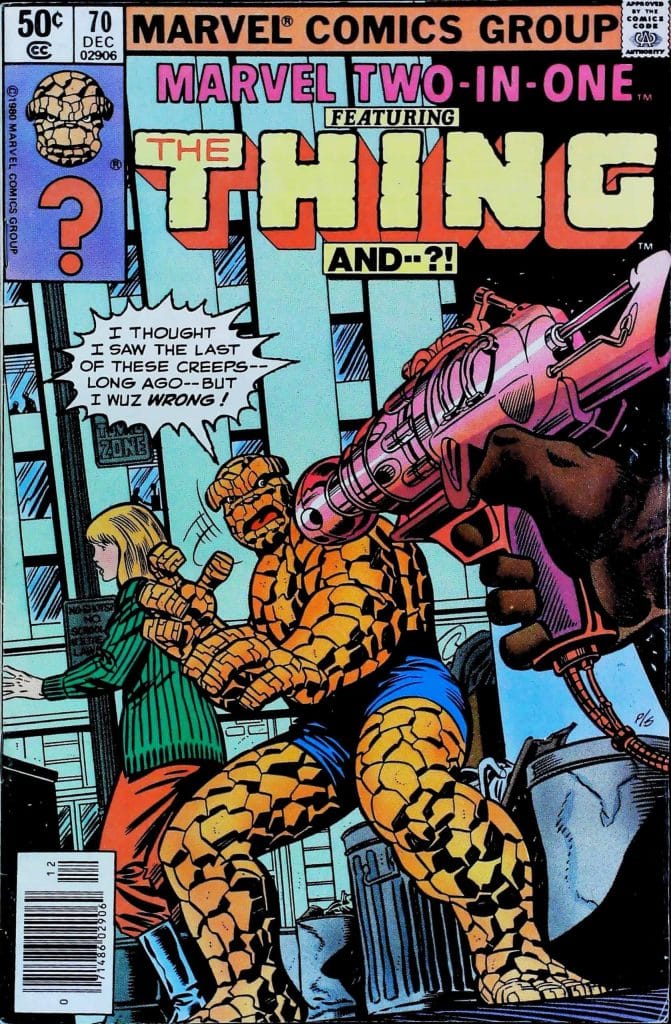 Marvel Two-In-One #70, vue de l'exemplaire