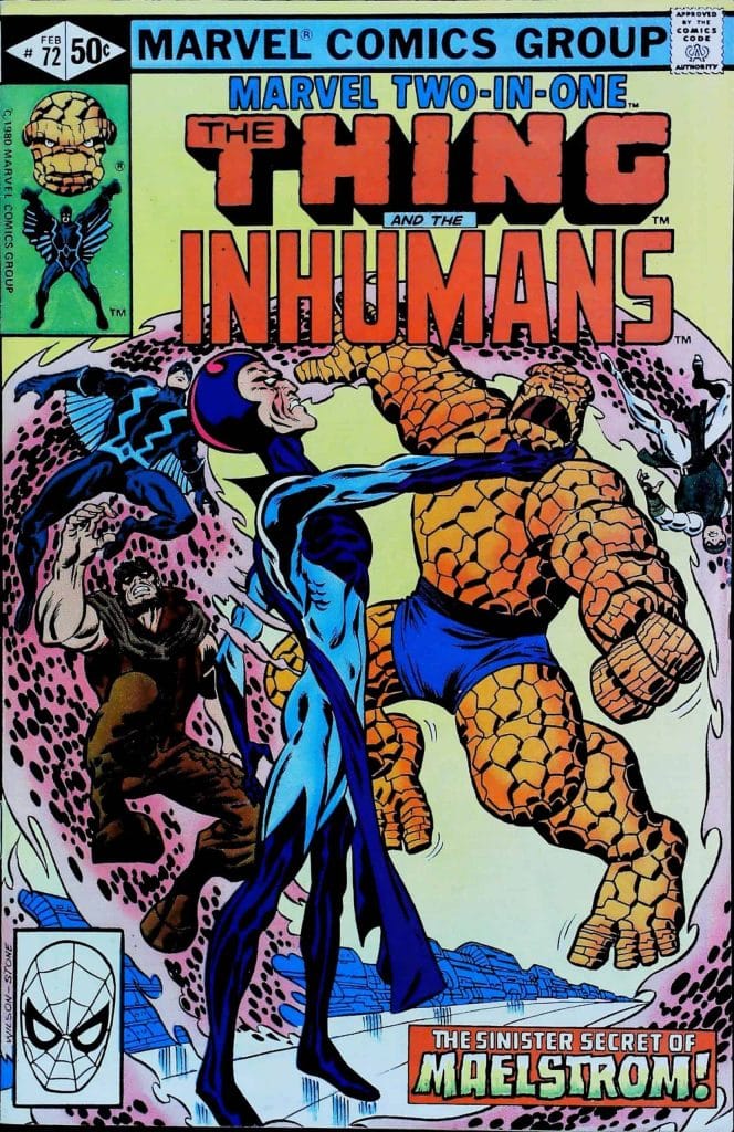 Marvel Two-In-One #72, vue de l'exemplaire