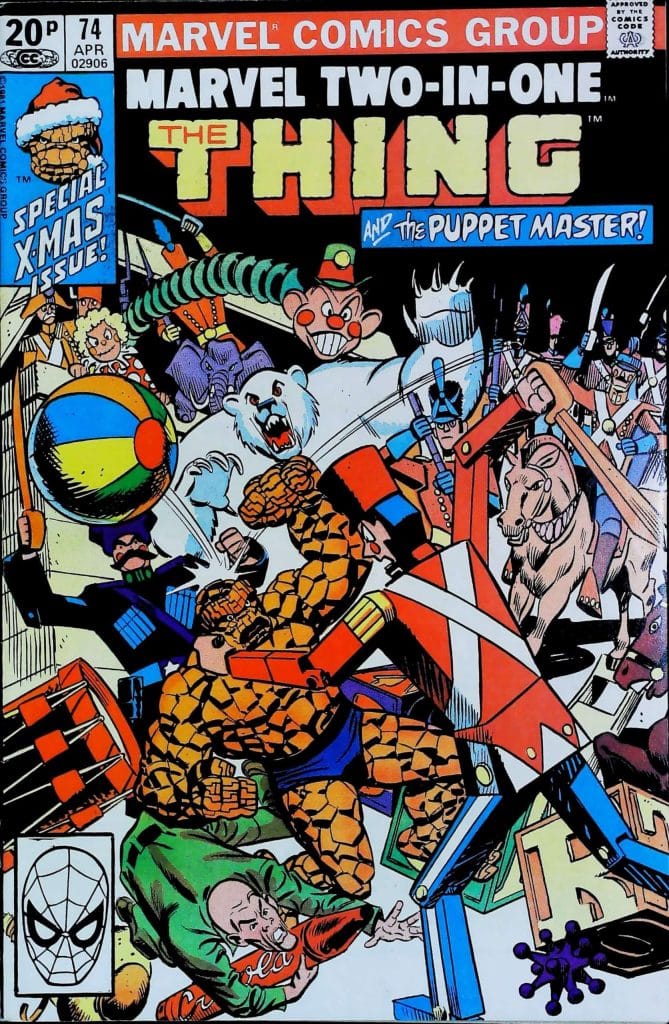 Marvel Two-In-One #74, vue de l'exemplaire