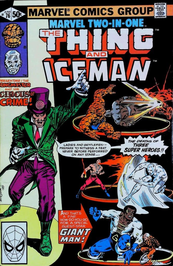 Marvel Two-In-One #76, vue de l'exemplaire