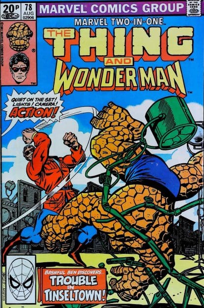 Couverture de MARVEL TWO-IN-ONE (1974) #78 - par Ron Wilson - lecubeacomics.com