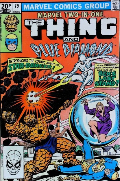 Couverture de MARVEL TWO-IN-ONE (1974) #79 - par Ron Wilson - lecubeacomics.com