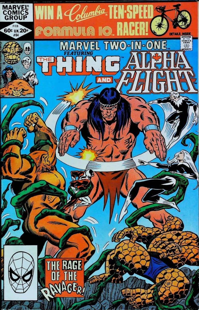 Marvel Two-In-One #84, vue de l'exemplaire