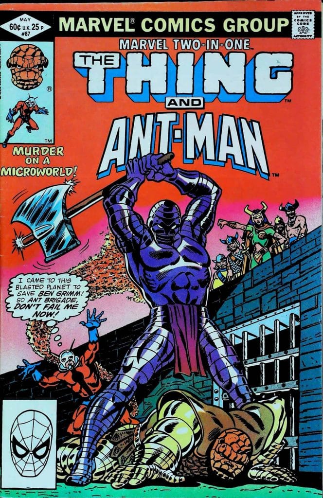 Marvel Two-In-One #87, vue de l'exemplaire