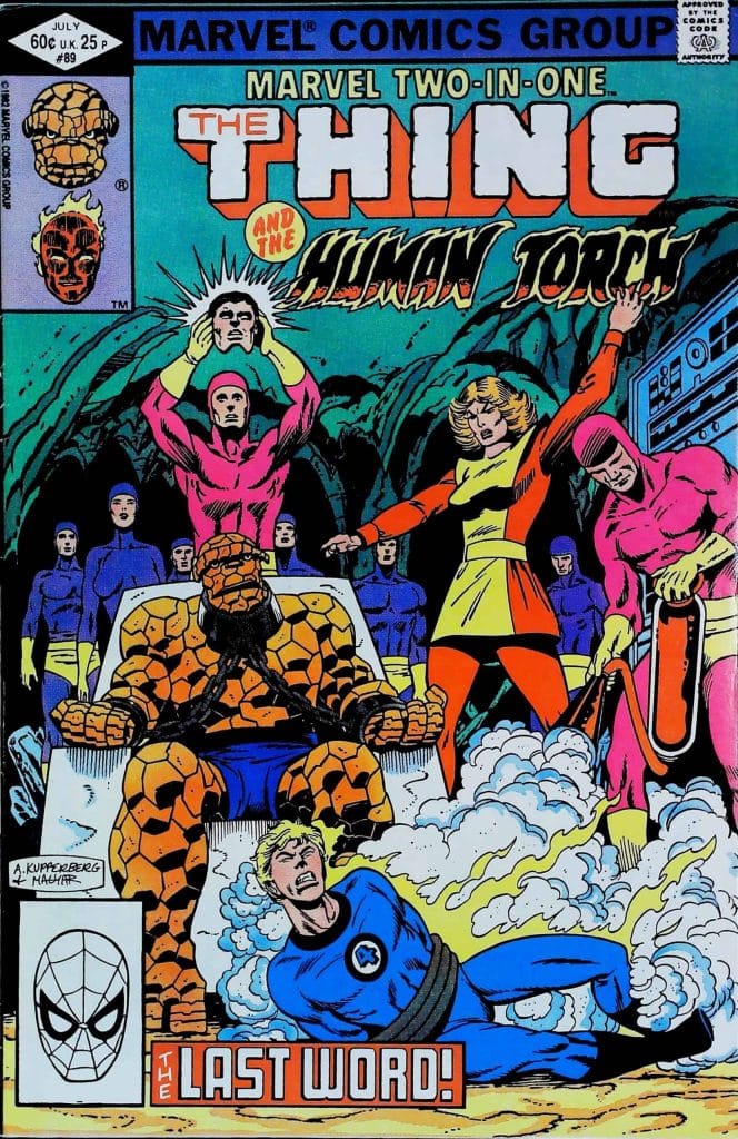 Marvel Two-In-One #89, vue de l'exemplaire