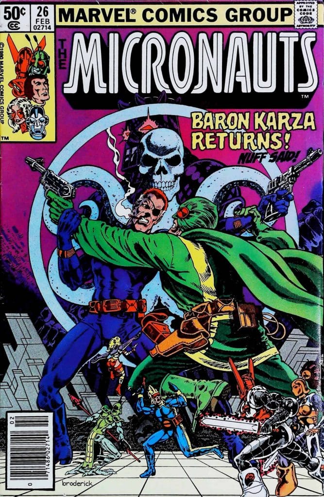 Micronauts #26, vue de l'exemplaire