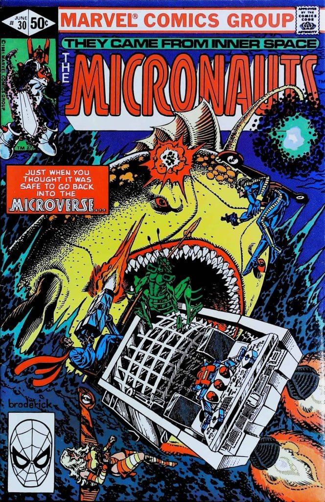 Micronauts #30, vue de l'exemplaire