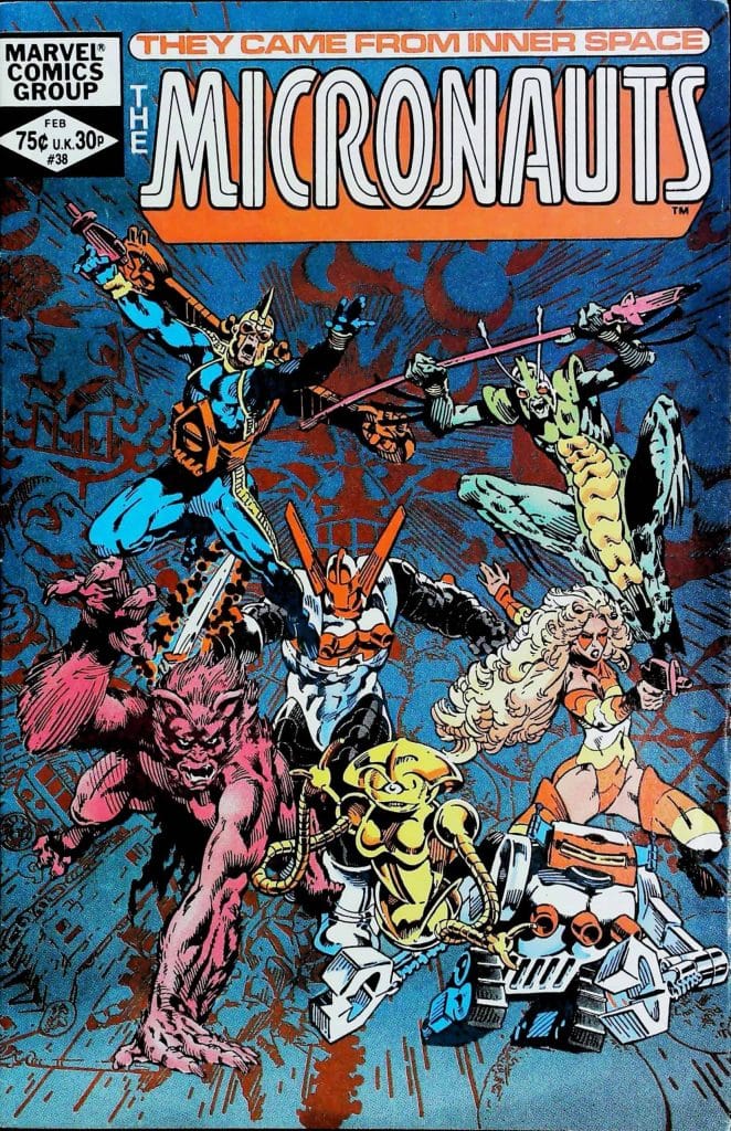 Micronauts #38, vue de l'exemplaire