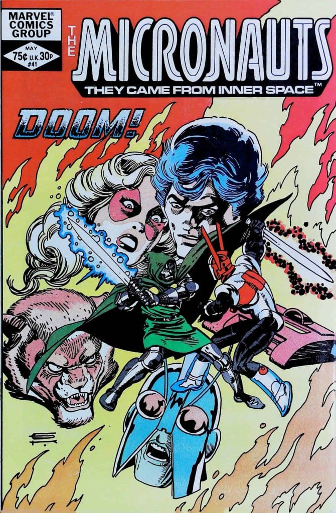 Micronauts #41, vue de l'exemplaire