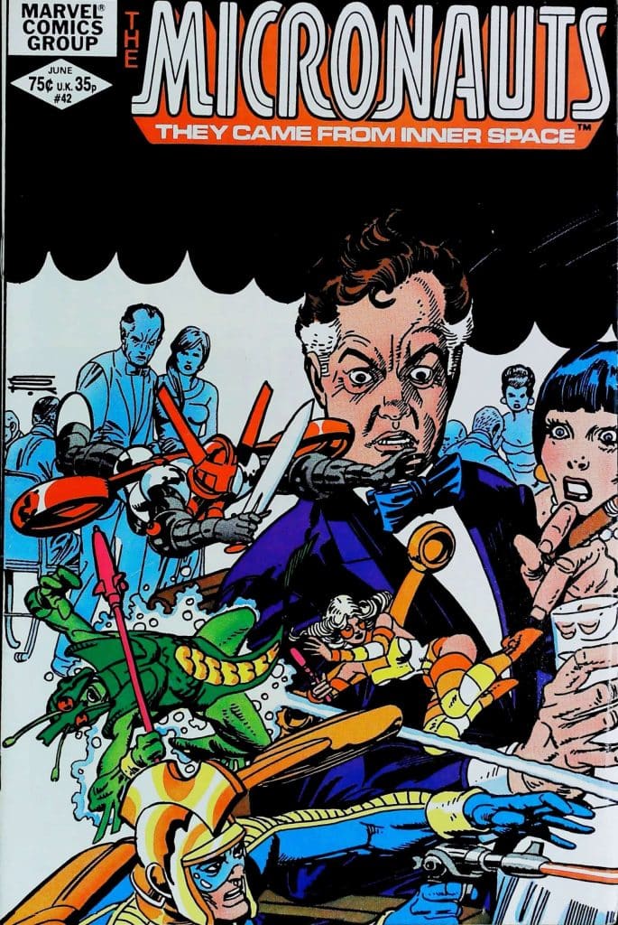 Micronauts #42, vue de l'exemplaire
