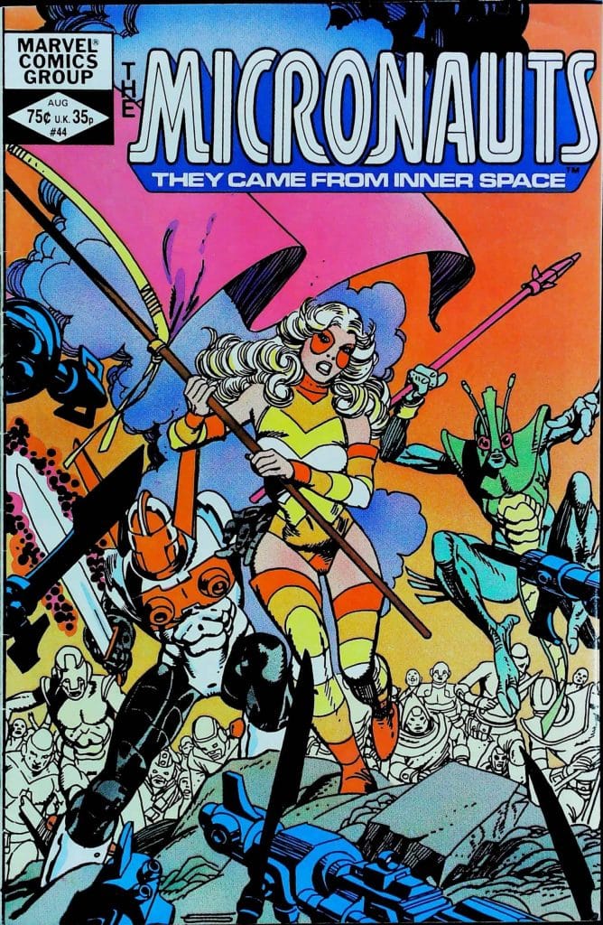 Micronauts #44, vue de l'exemplaire