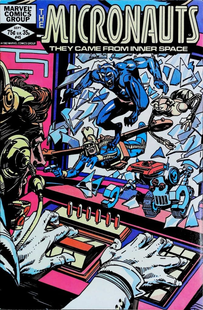 Micronauts #45, vue de l'exemplaire