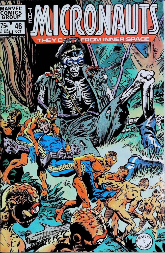 Micronauts #46, vue de l'exemplaire