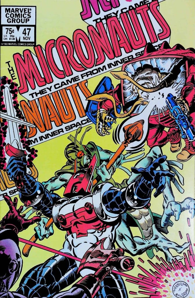 Micronauts #47, vue de l'exemplaire