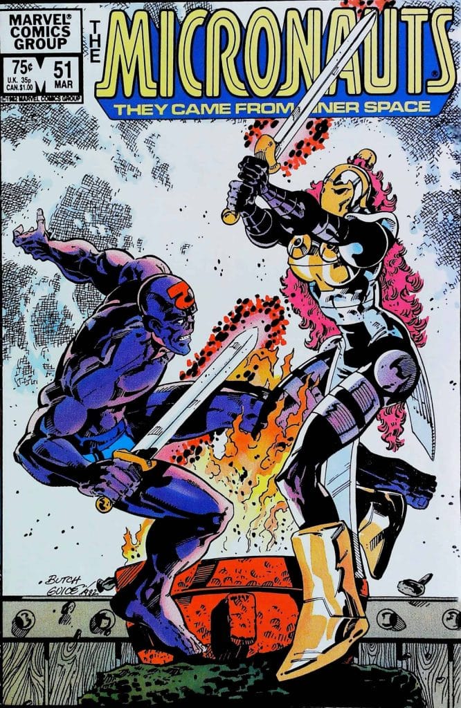 Micronauts #51, vue de l'exemplaire